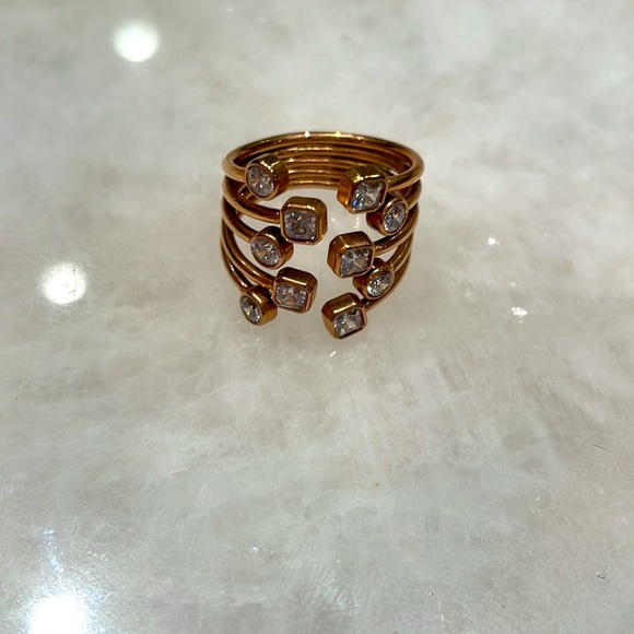 Boutique copper ring. Size 8 - Picture 2 of 5